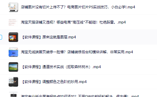 零基础淘宝美工特训营，学完你也能成为淘宝美工大神_金轩项目库