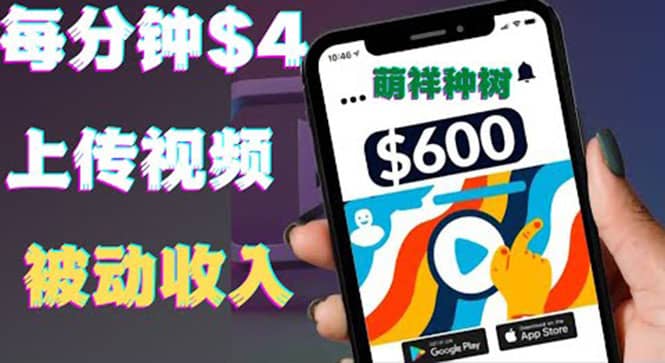 只需要上传视频然后每分钟赚4美元项目：详细操作步骤，新手也可操作_金轩项目库