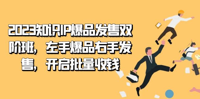 2023知识IP-爆品发售双 阶班，左手爆品右手发售，开启批量收钱_金轩项目库