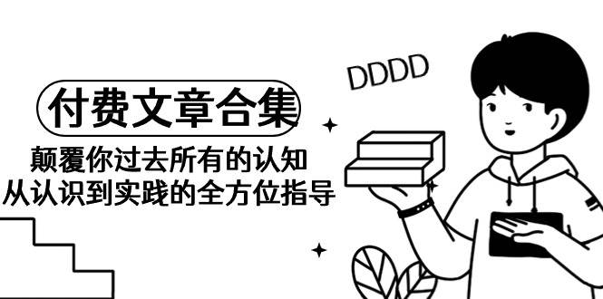 《某公众号付费文章合集》颠覆你过去所有的认知 从认识到实践的全方位指导_金轩项目库