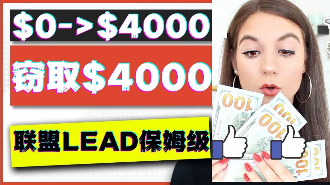 2023国外联盟项目实操保姆级教程：月入4000美元，适合初学者_金轩项目库