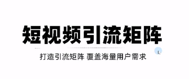 短视频引流矩阵打造，SEO+二剪裂变，效果超级好！【视频教程】_金轩项目库