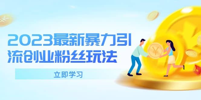 2023最新暴力引流创业粉丝玩法，单日被动引流50+创业粉_金轩项目库