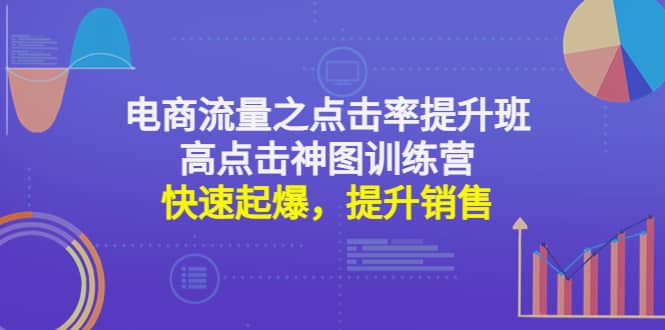 电商流量之点击率提升班+高点击神图训练营：快速起爆，提升销售_金轩项目库