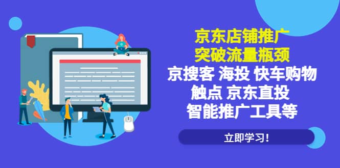京东店铺推广：突破流量瓶颈，京搜客海投快车购物触点京东直投智能推广工具_金轩项目库