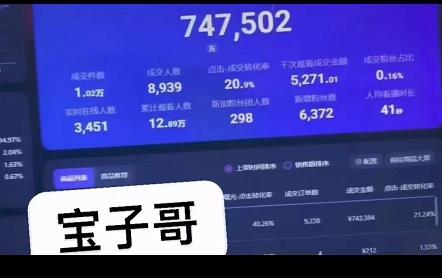 宝子哥无人直播，半无人直播，Obs+伴侣玩法，快速打标签+养鱼_金轩项目库