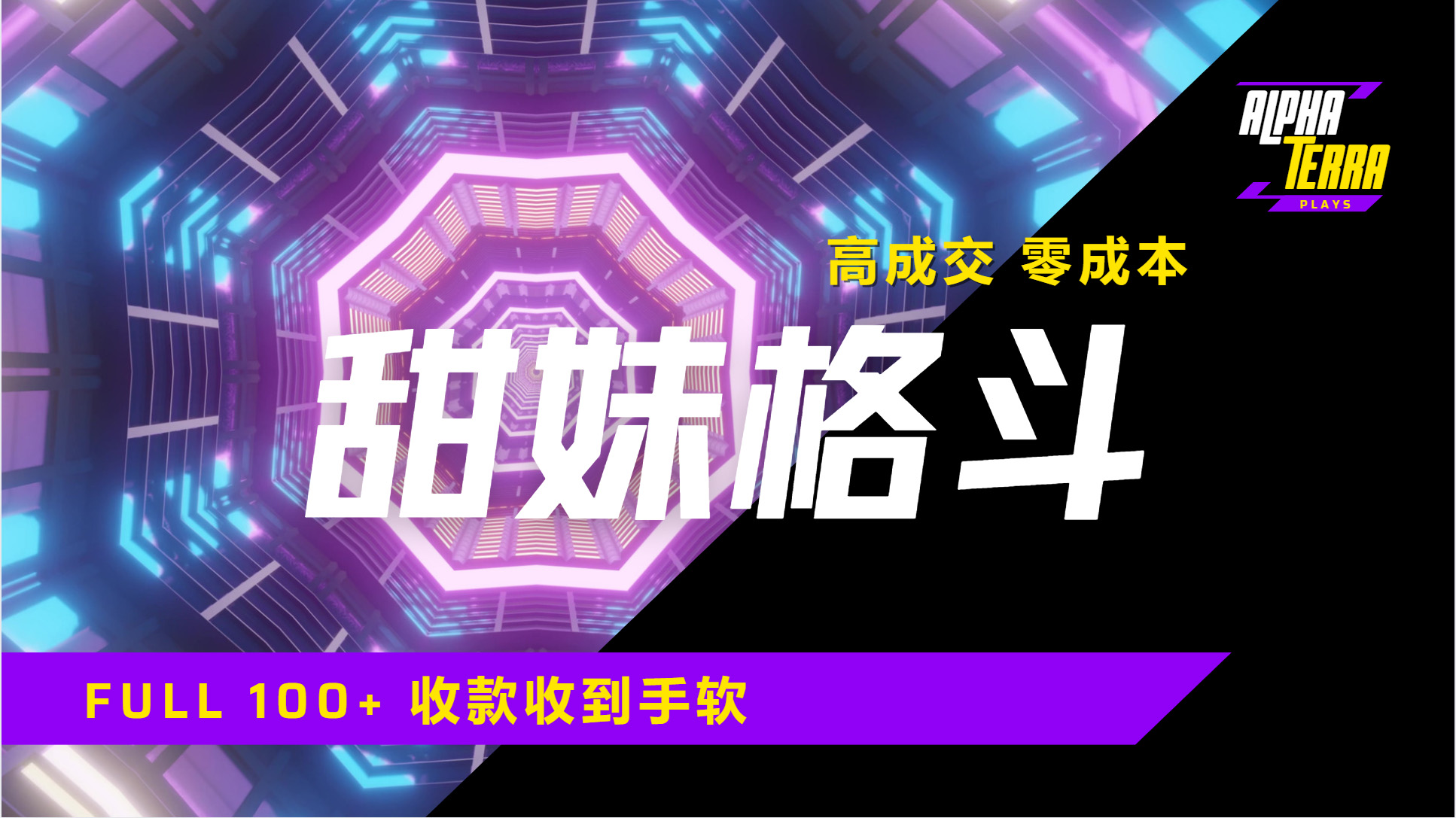 高成交零成本，售卖甜美格斗课程，谁发谁火，加爆微信，日入1000+收款到手软保姆级教程_金轩项目库
