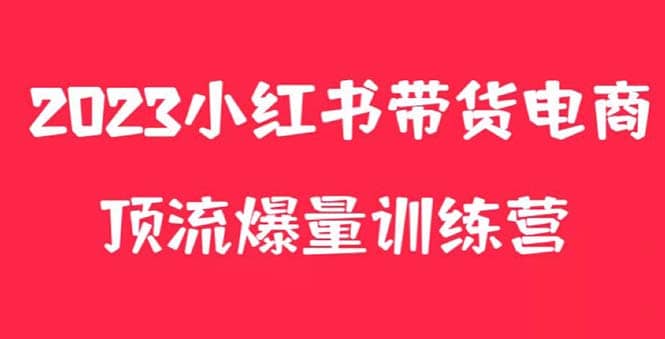 小红书电商爆量训练营，月入3W+！可复制的独家养生花茶系列玩法_金轩项目库