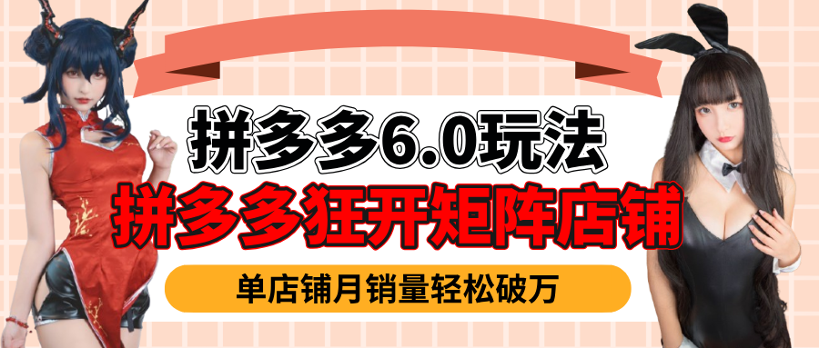 拼多多虚拟商品暴利6.0玩法，轻松实现月入过万_金轩项目库