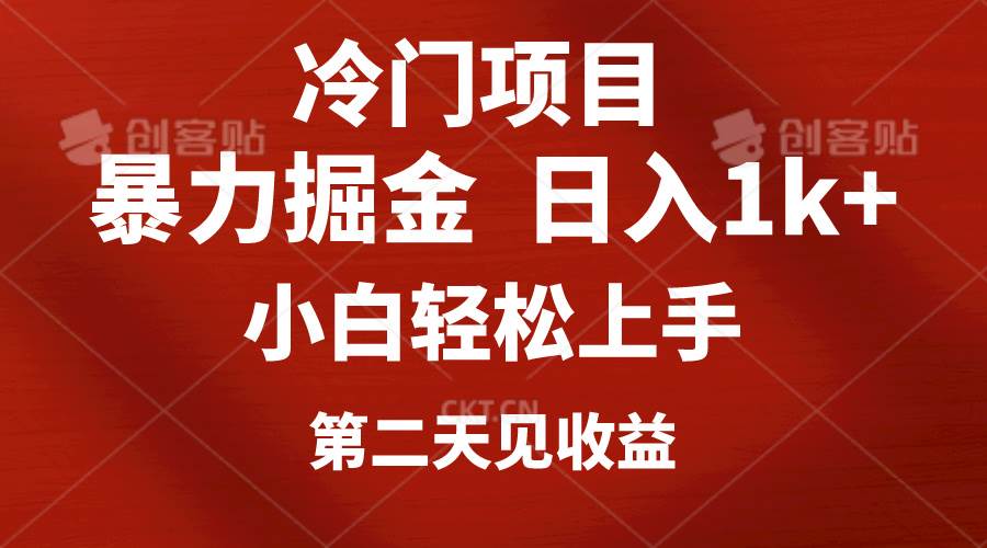 冷门项目，靠一款软件定制头像引流 日入1000+小白轻松上手，第二天见收益_金轩项目库
