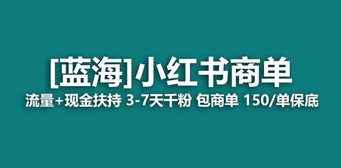 【蓝海项目】小红书商单！长期稳定 7天变现 商单一口价包分配 轻松月入过万_金轩项目库