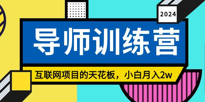 《导师训练营》精准粉丝引流的天花板，小白月入2w_金轩项目库