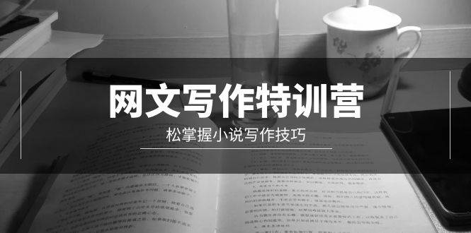 网文-写作特训营，轻松掌握小说写作技巧（20节视频课）_金轩项目库