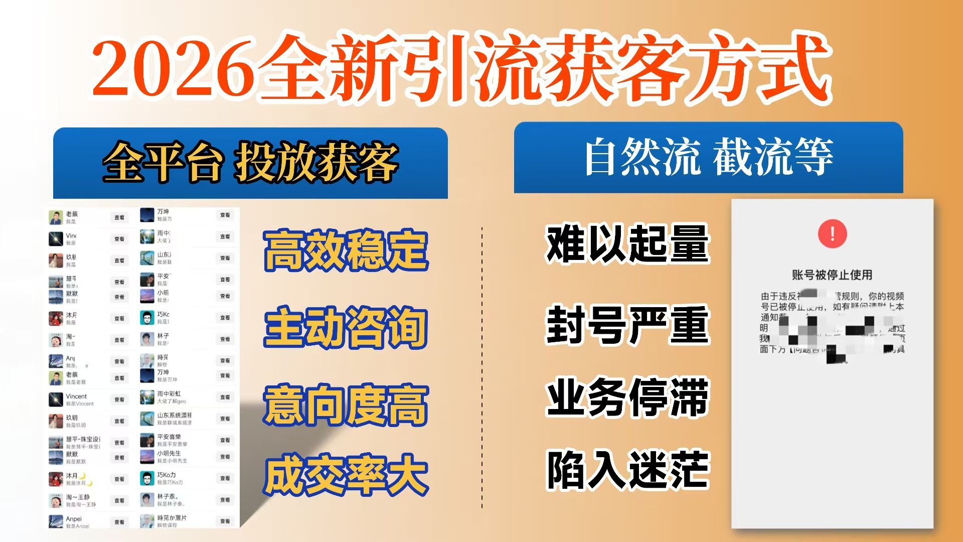 【首发】打破获客壁垒，如何利用投放实现财富自由与事业升级_金轩项目库